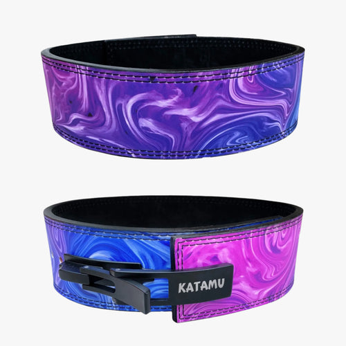 Magenta Lever Belt