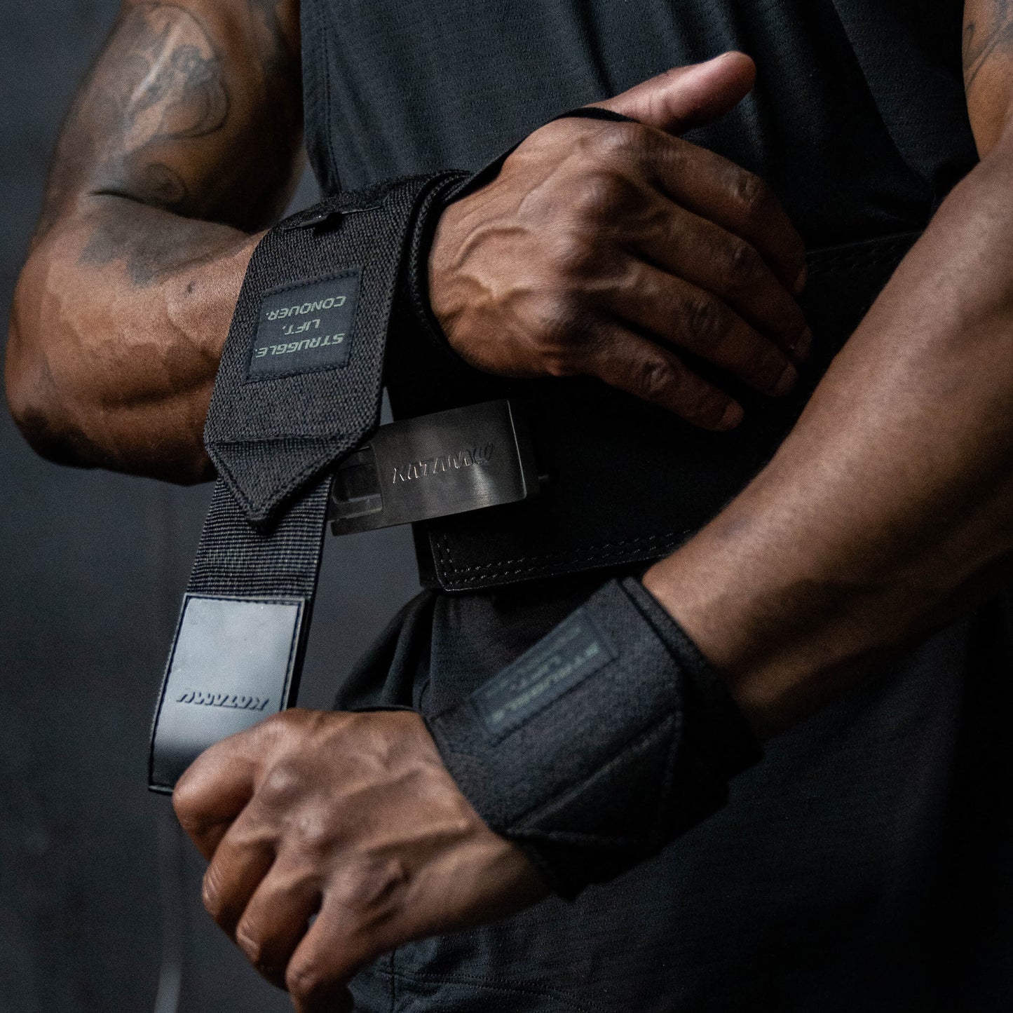 Core Wrist Wraps - Blackout