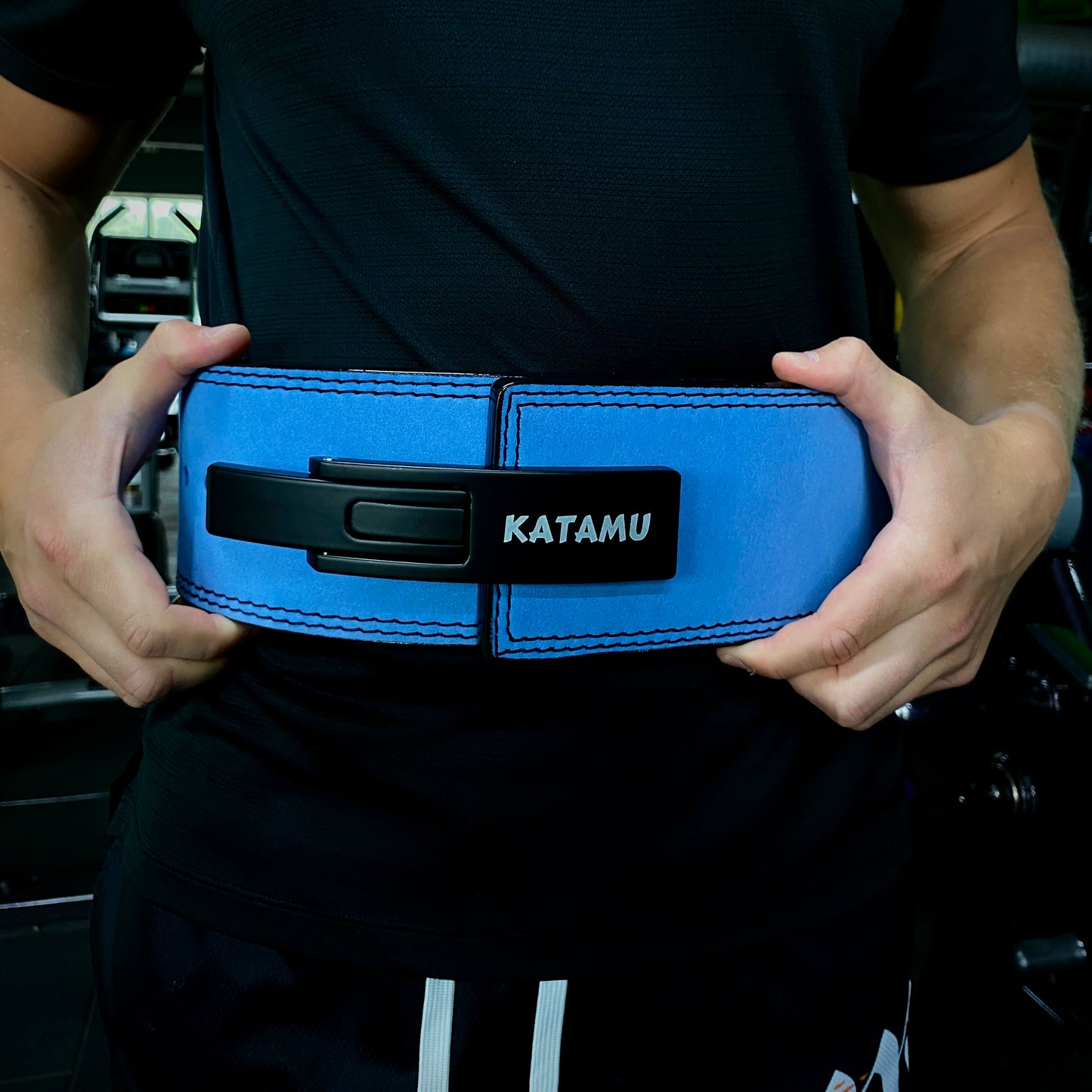 Katamu Lever Belt - Cobalt Blue