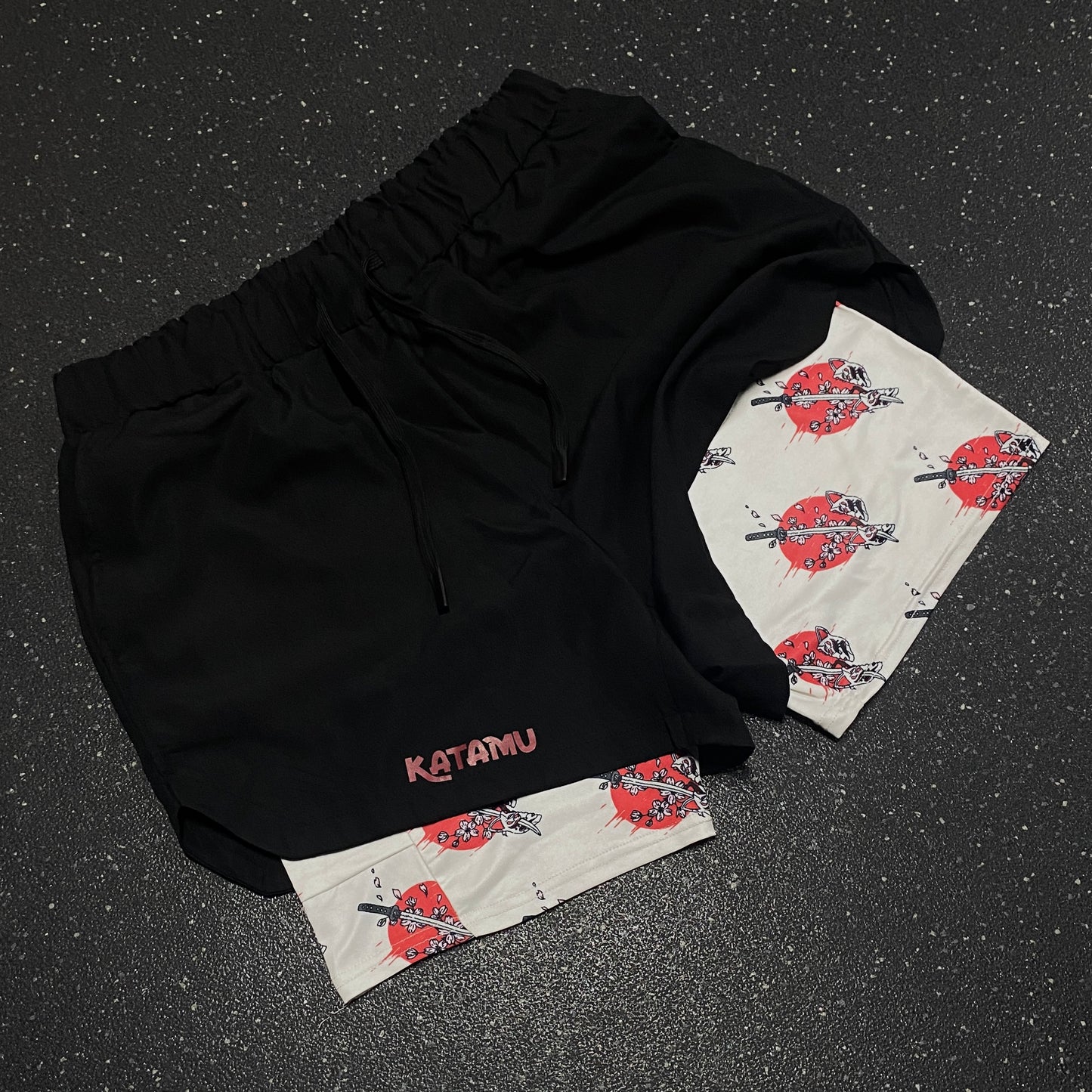 Masked Katana Performance Shorts