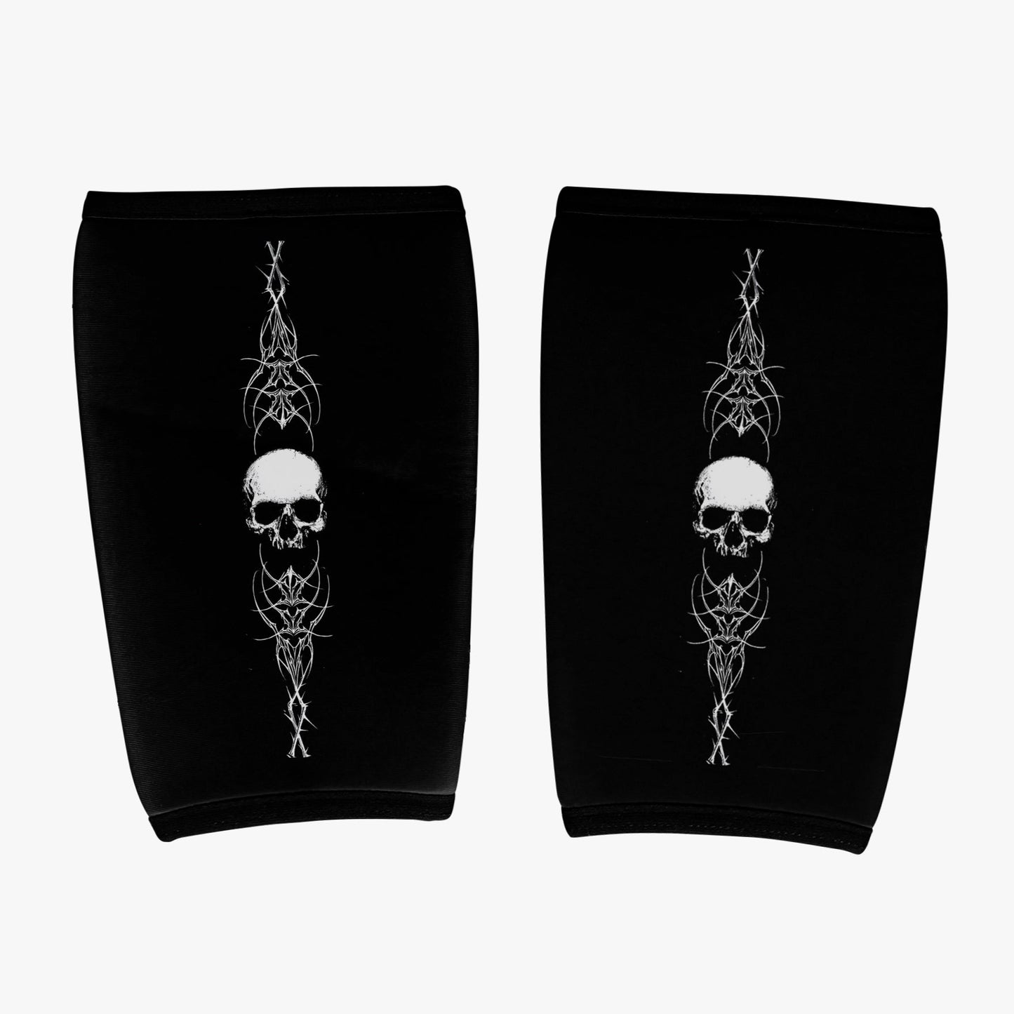 Black Metal Knee Sleeves