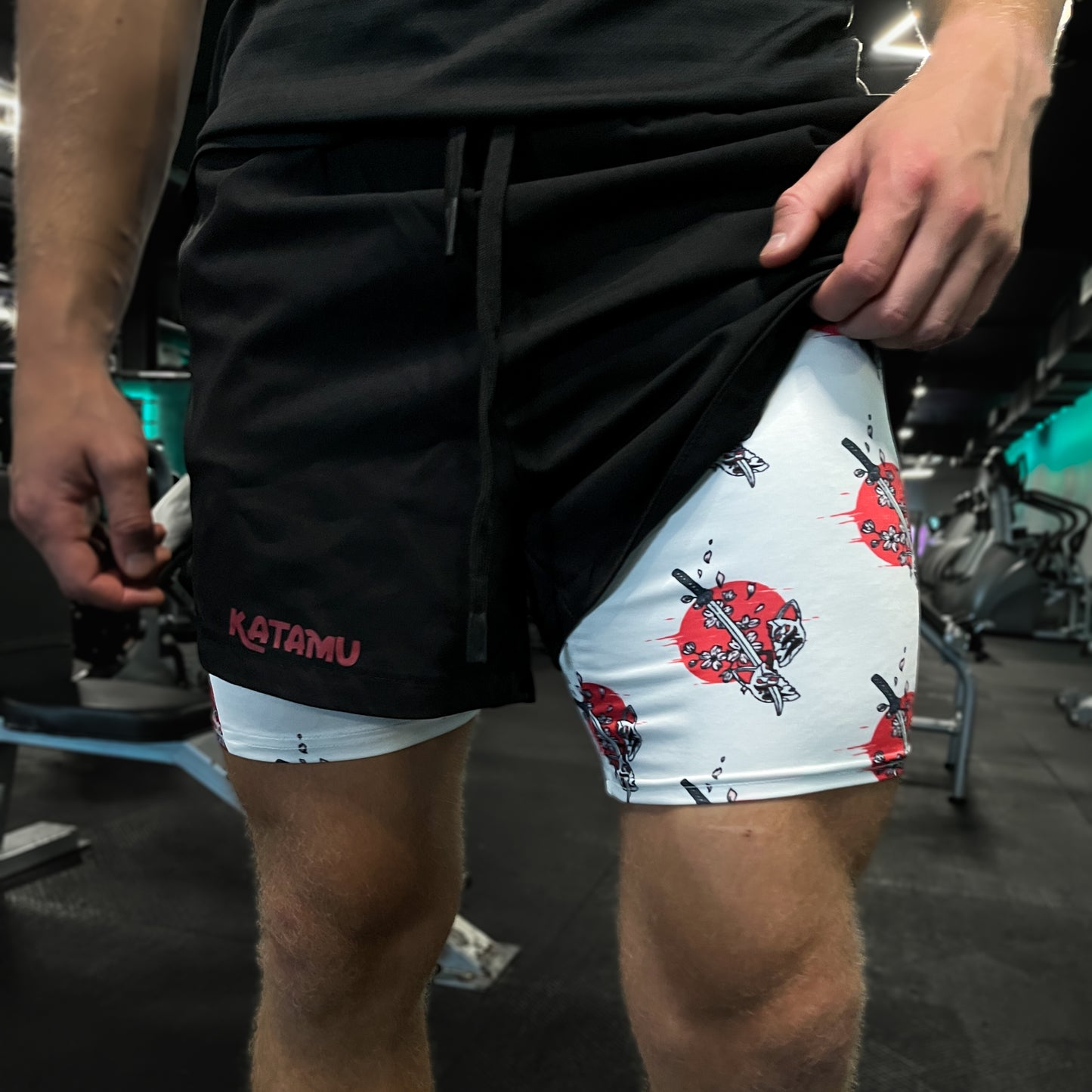 Masked Katana Performance Shorts