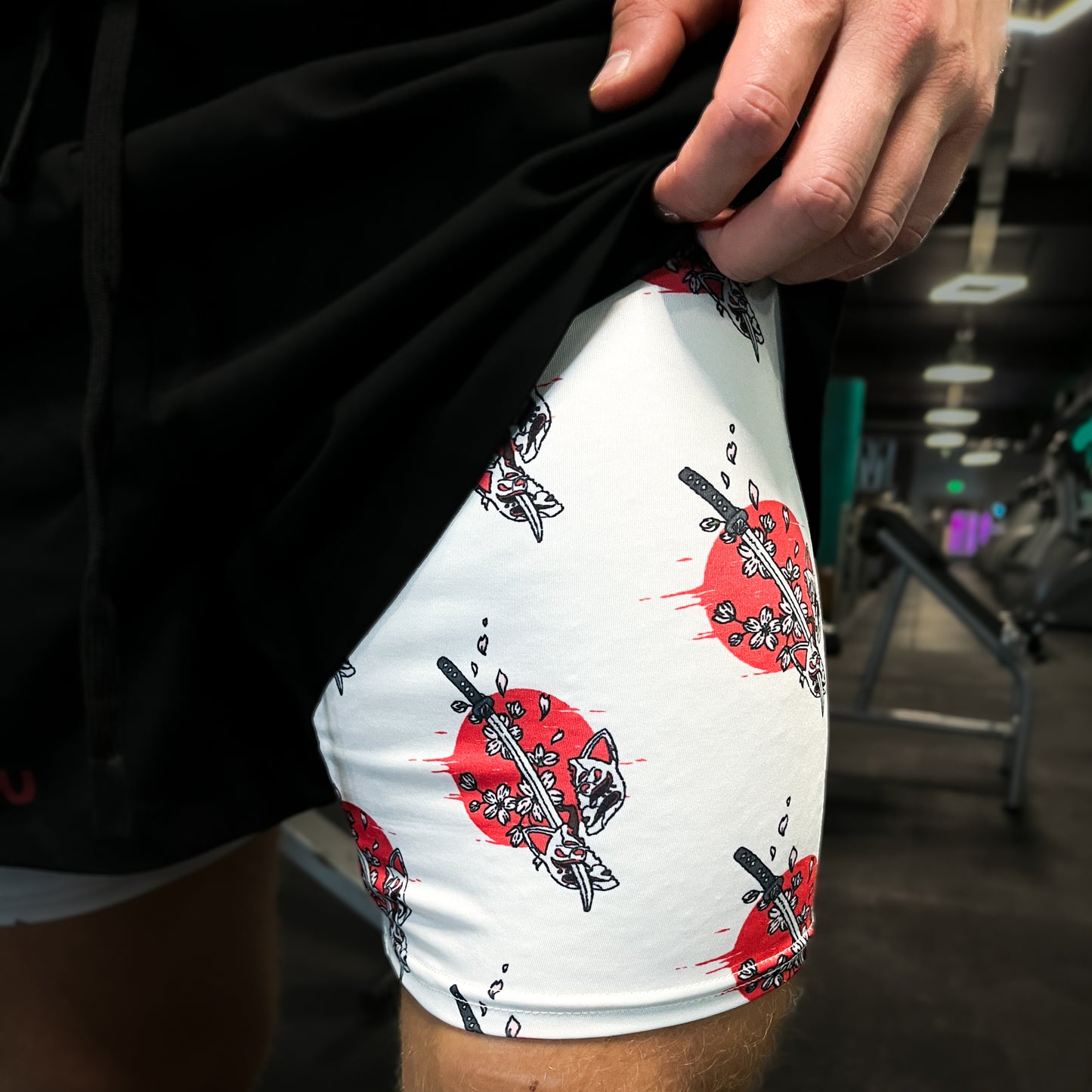 Masked Katana Performance Shorts