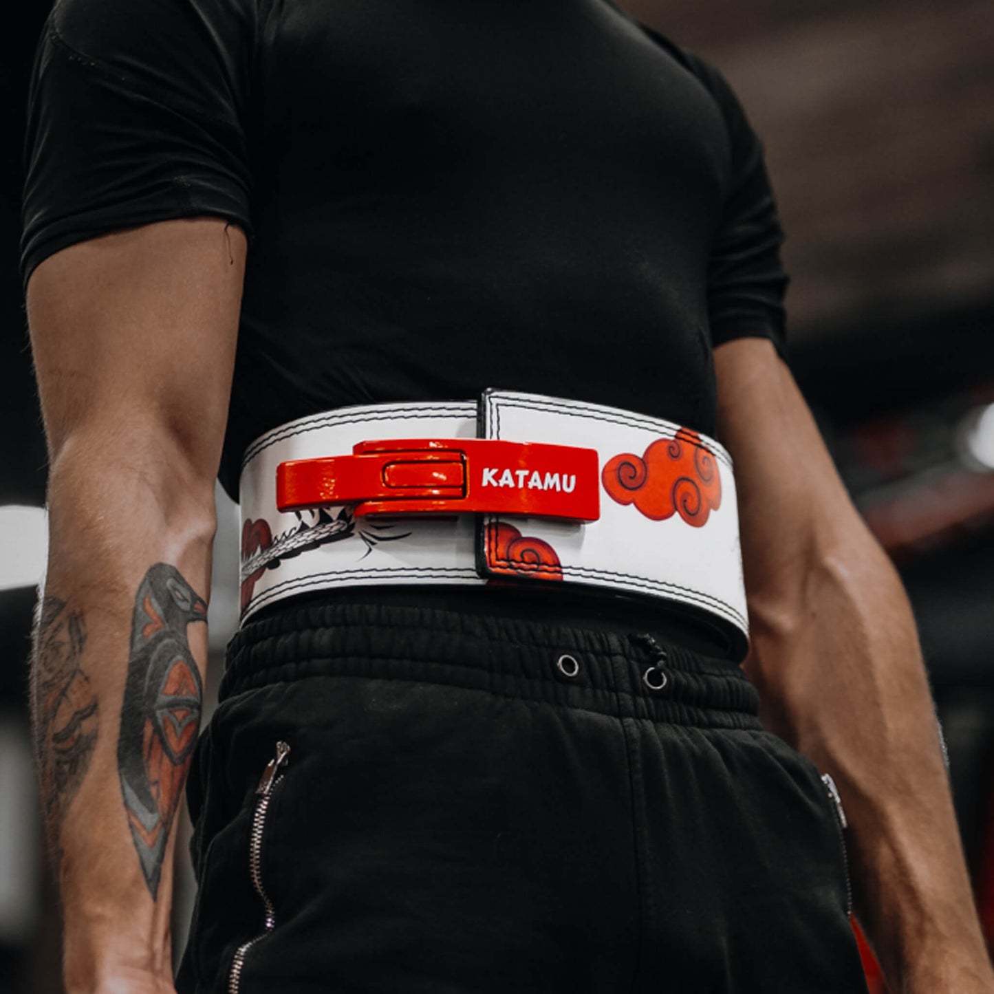 White Dragon Lever Belt