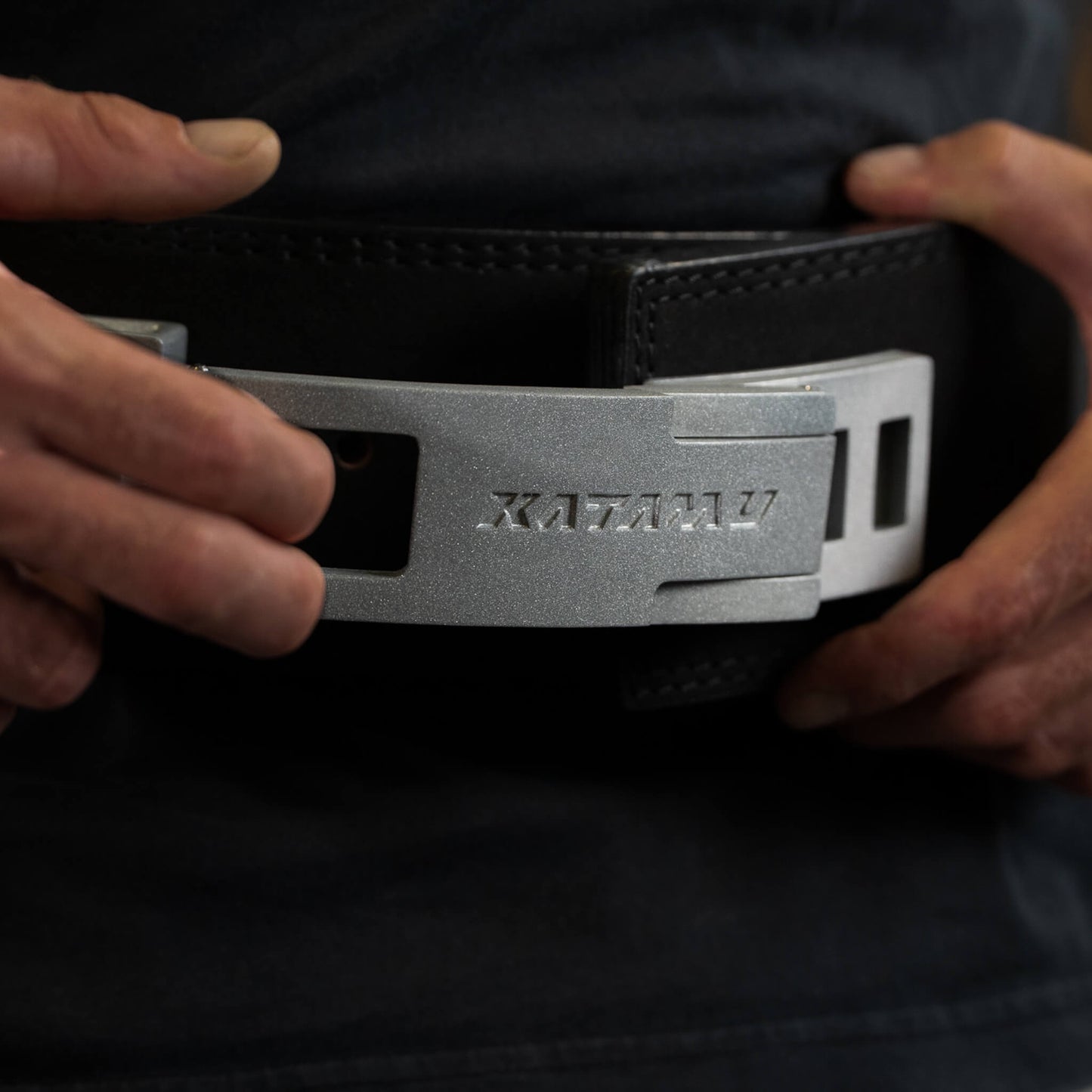 Adjustable Lever Buckle - Silver