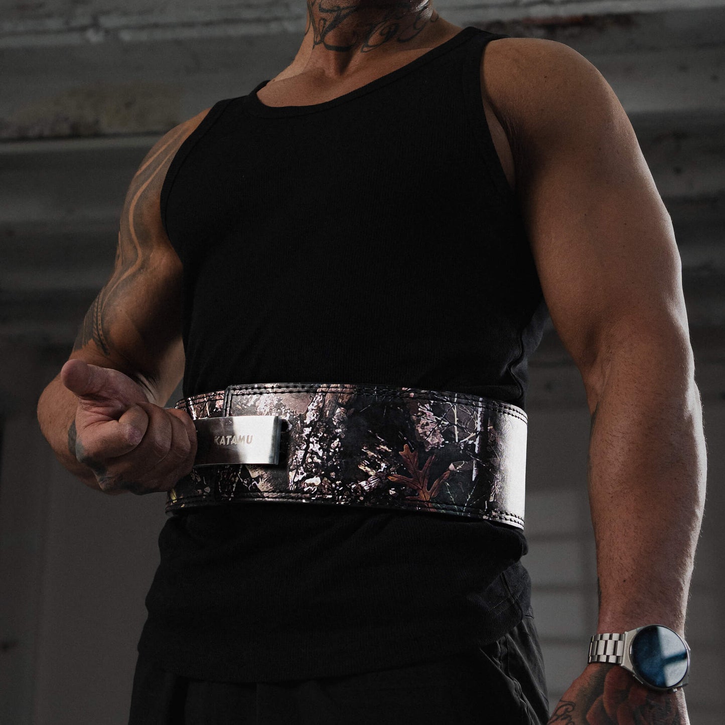Camo Lever Belt