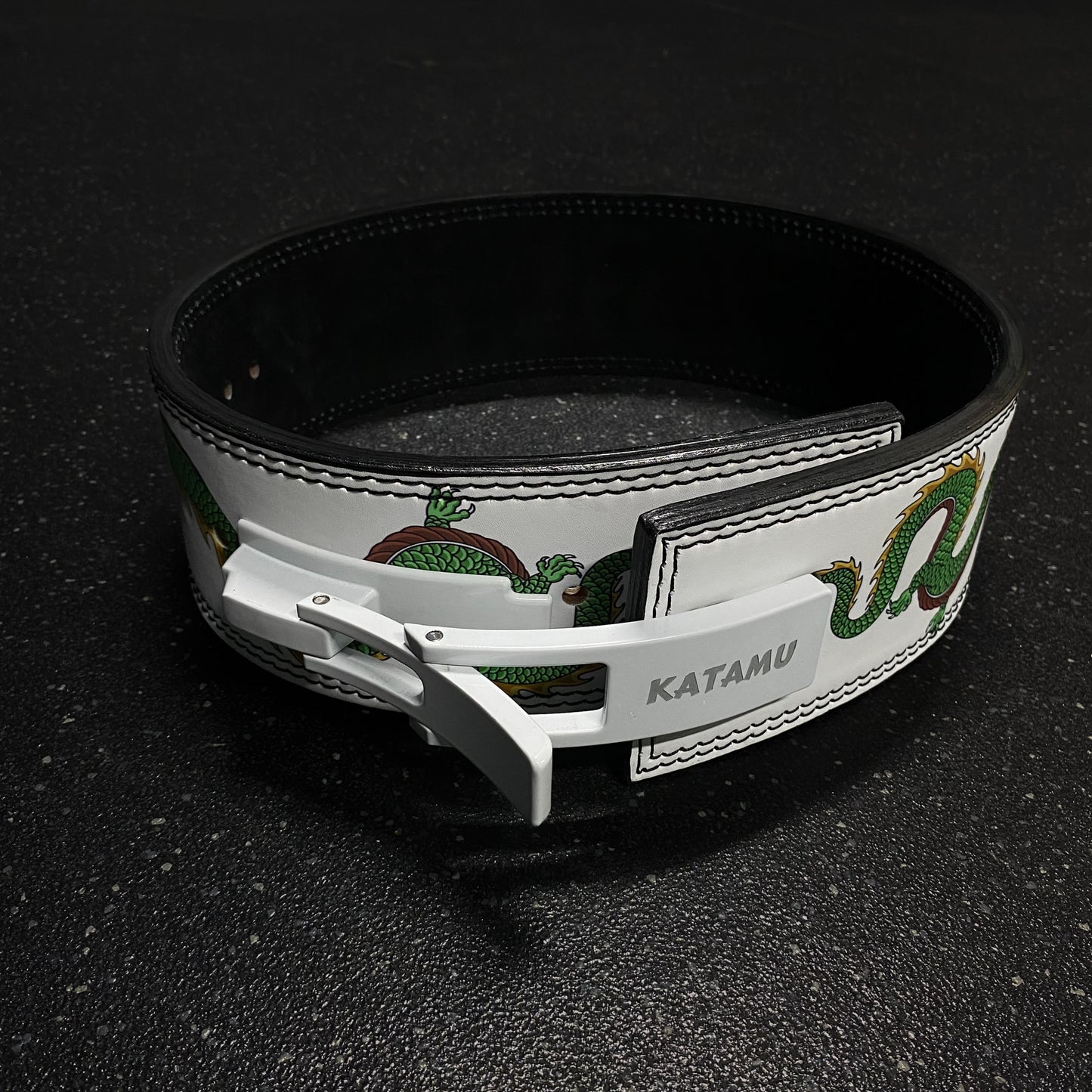 Emerald Dragon Lever Belt