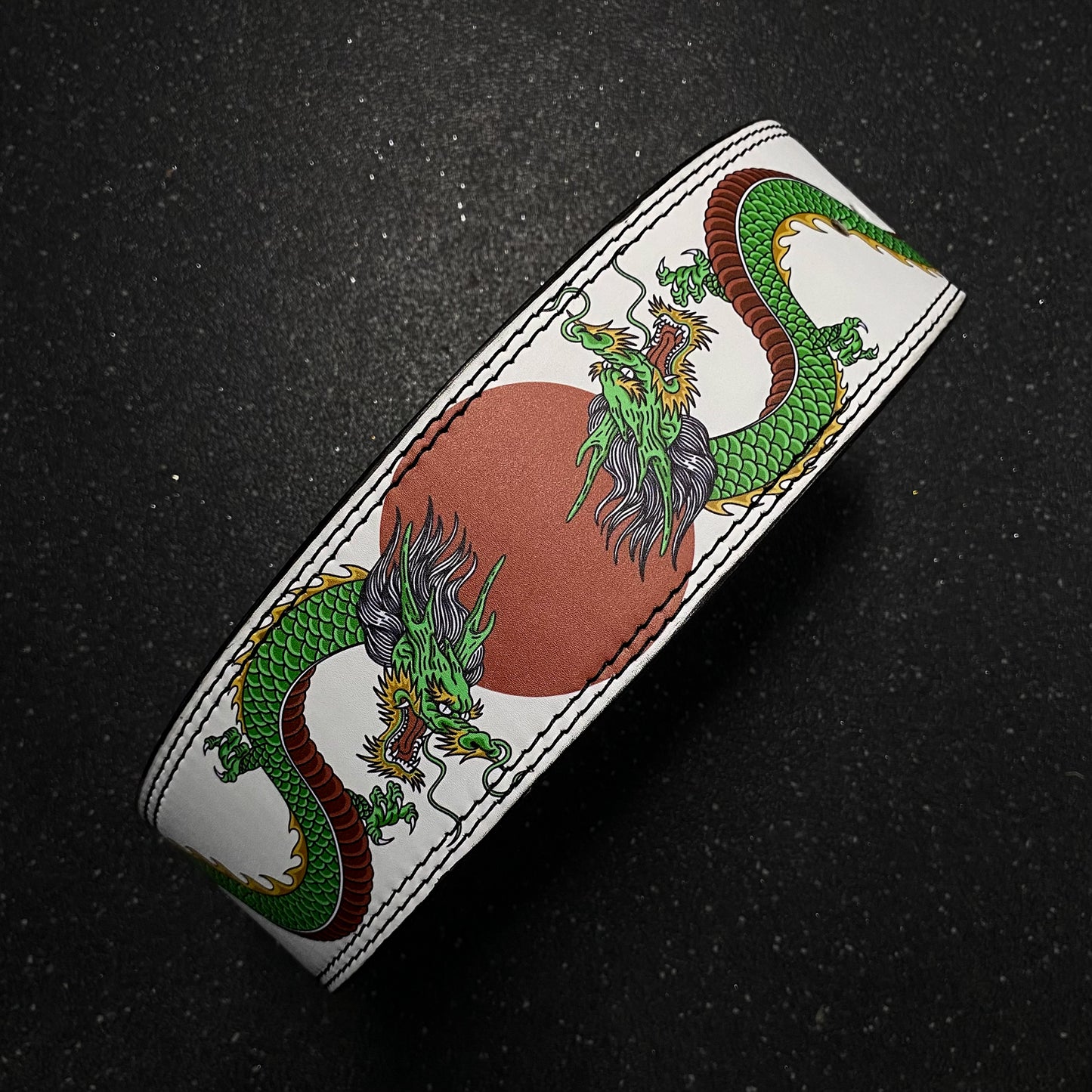 Emerald Dragon Lever Belt