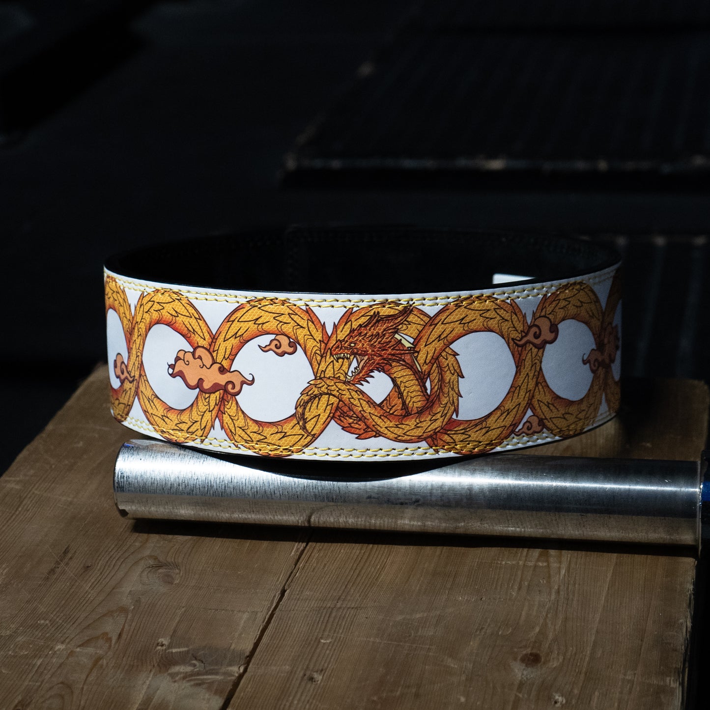 Golden Dragon Lever Belt