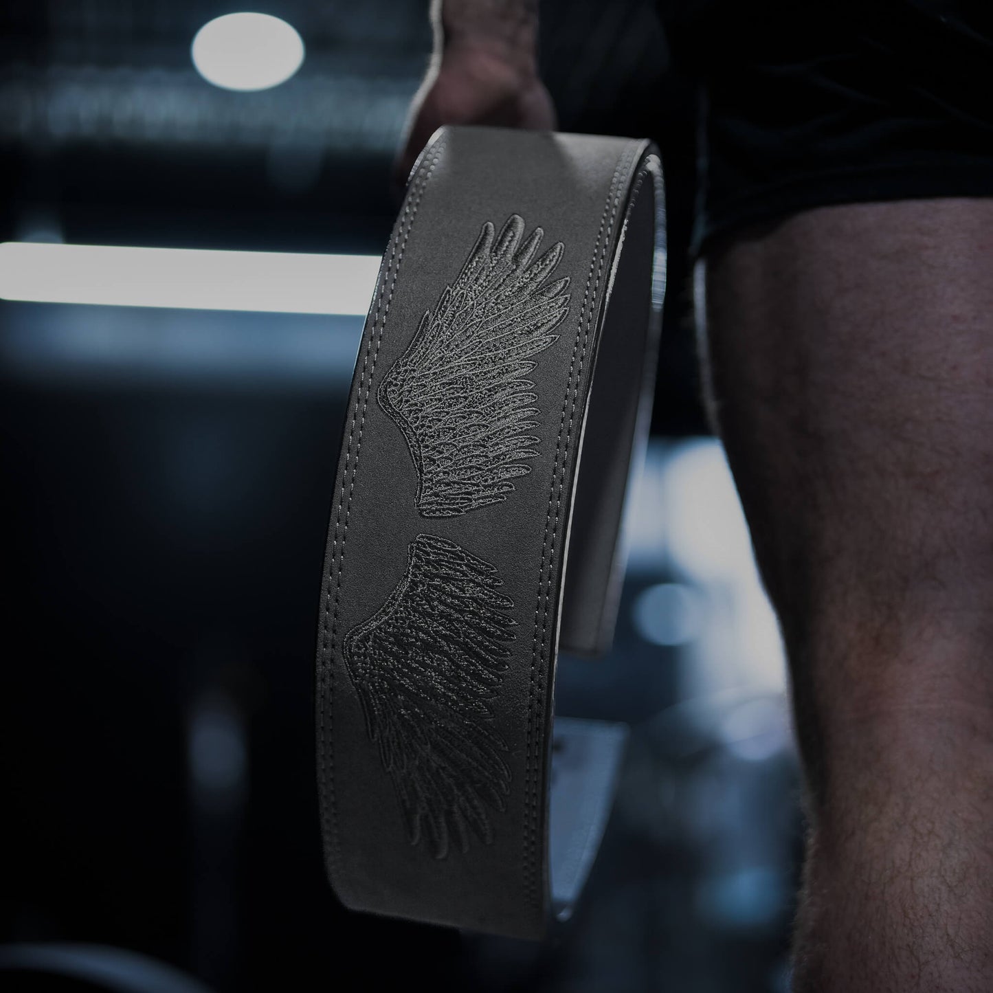 Gray Wings Lever Belt