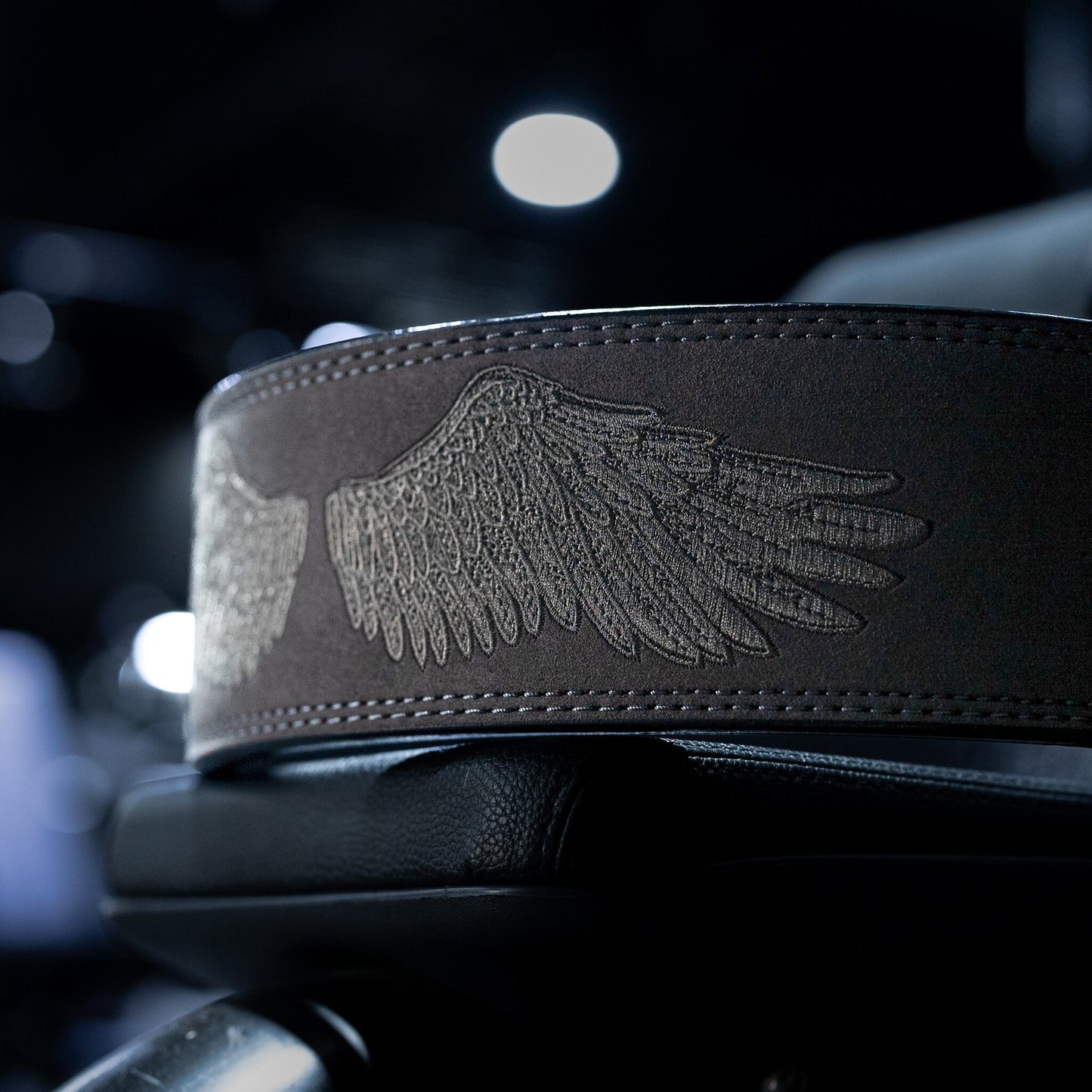 Gray Wings Lever Belt