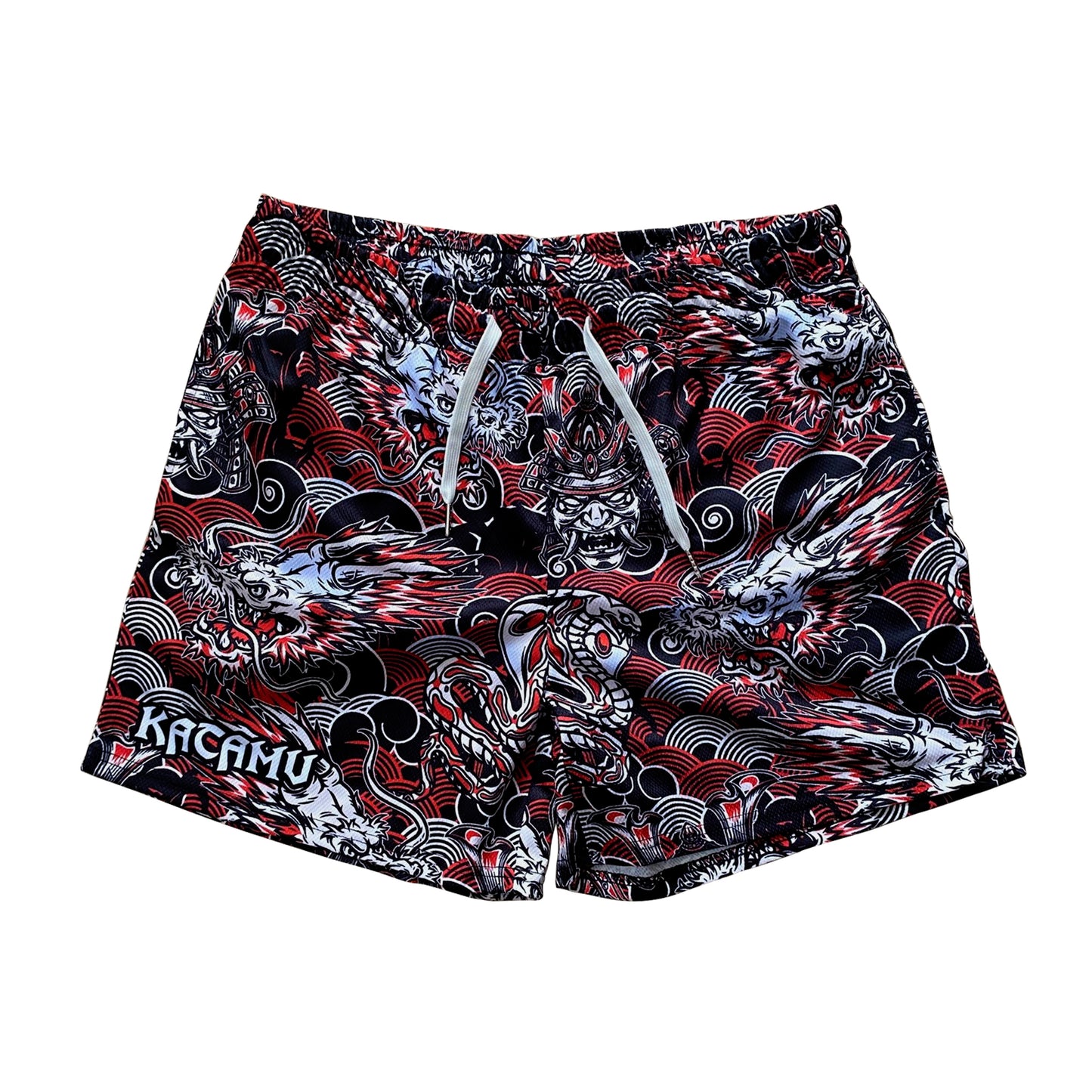 Japanese Samurai Mesh Shorts
