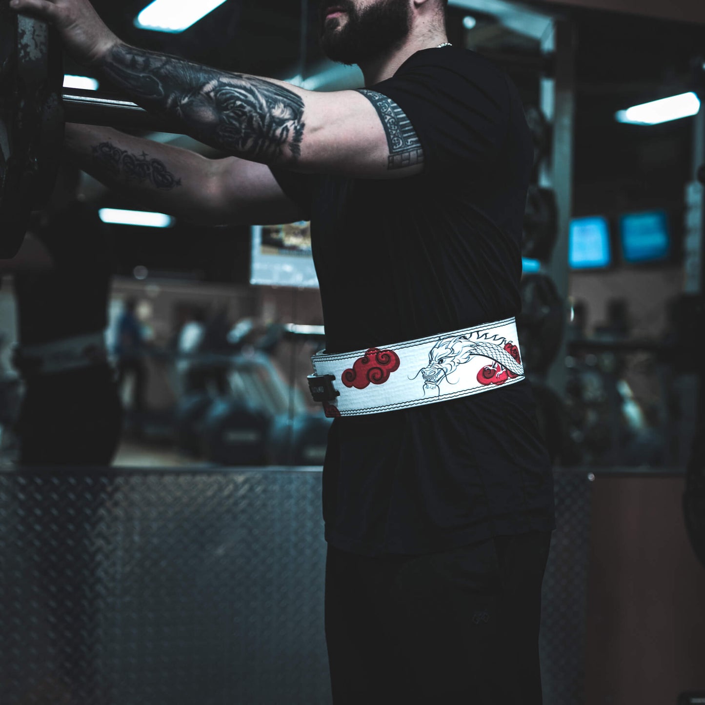 White Dragon Lever Belt
