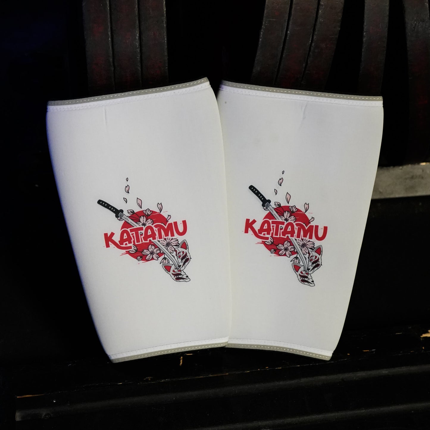 Masked Katana Knee Sleeves