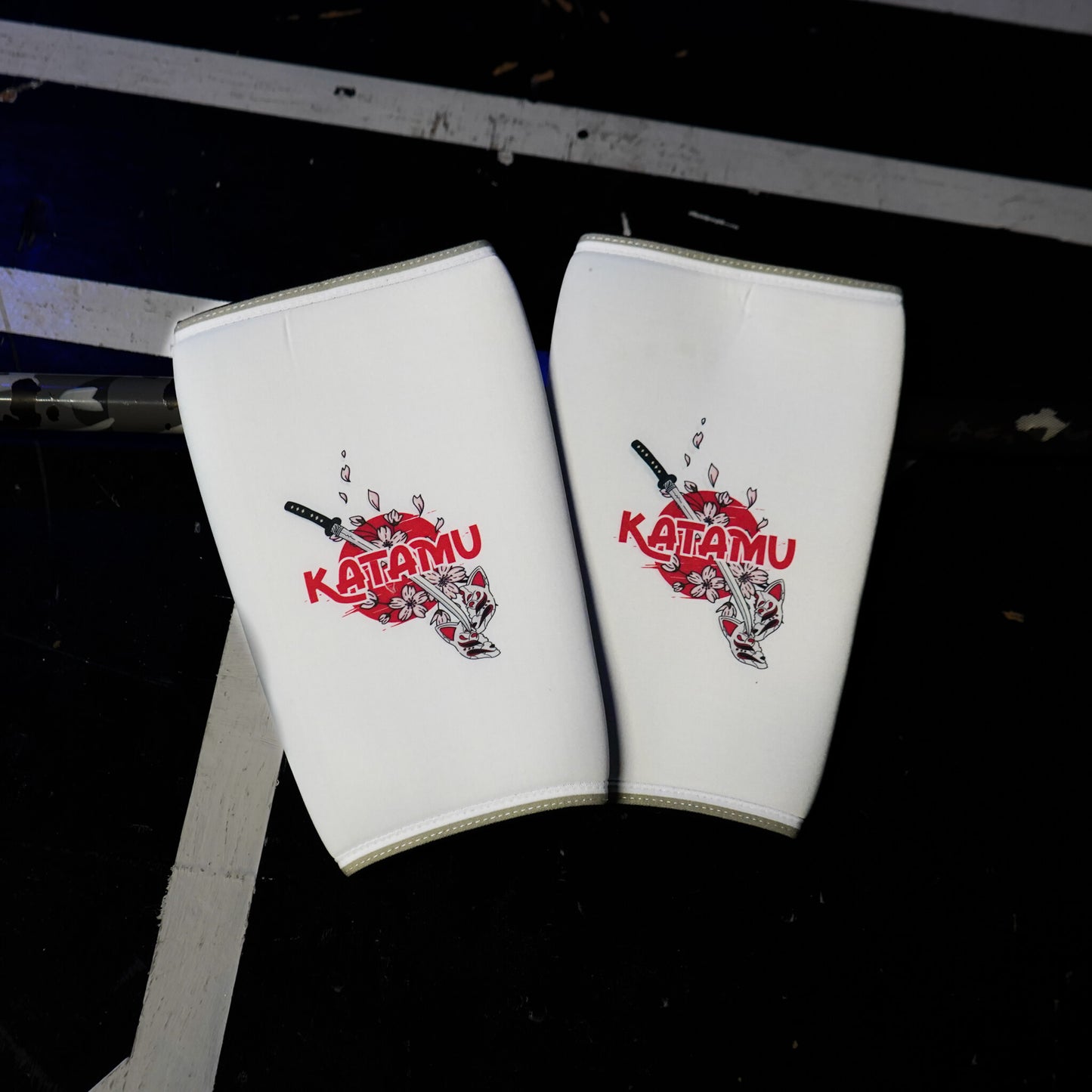 Masked Katana Knee Sleeves