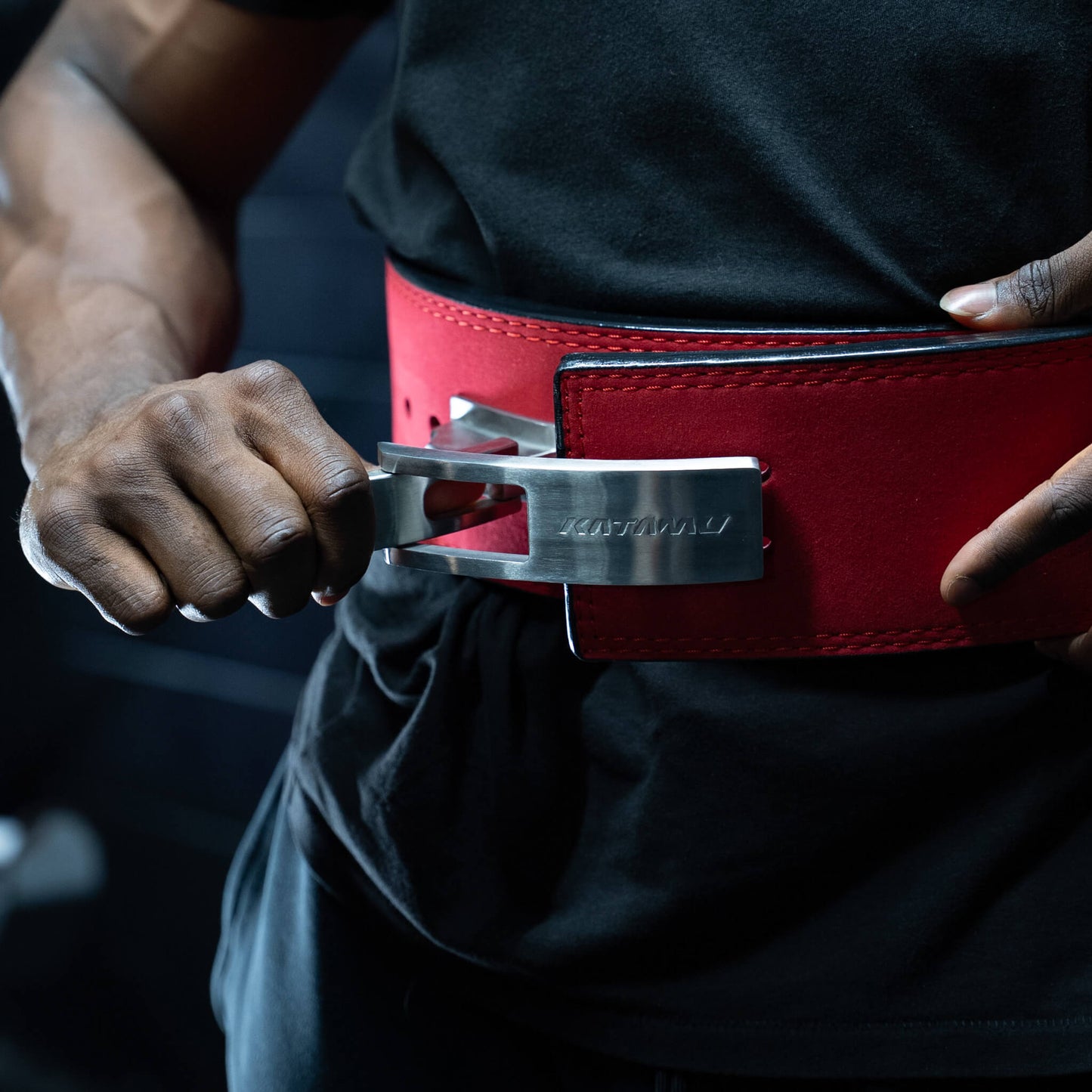Katamu Core Lever Belt - Red