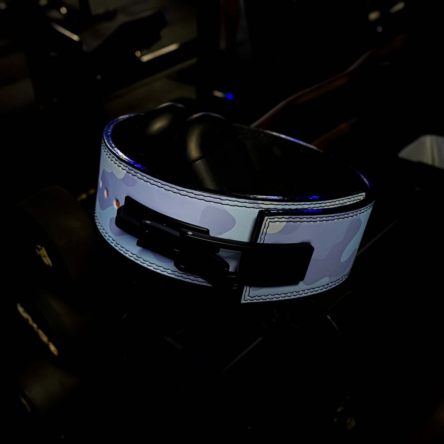 Artic Camo Lever Belt