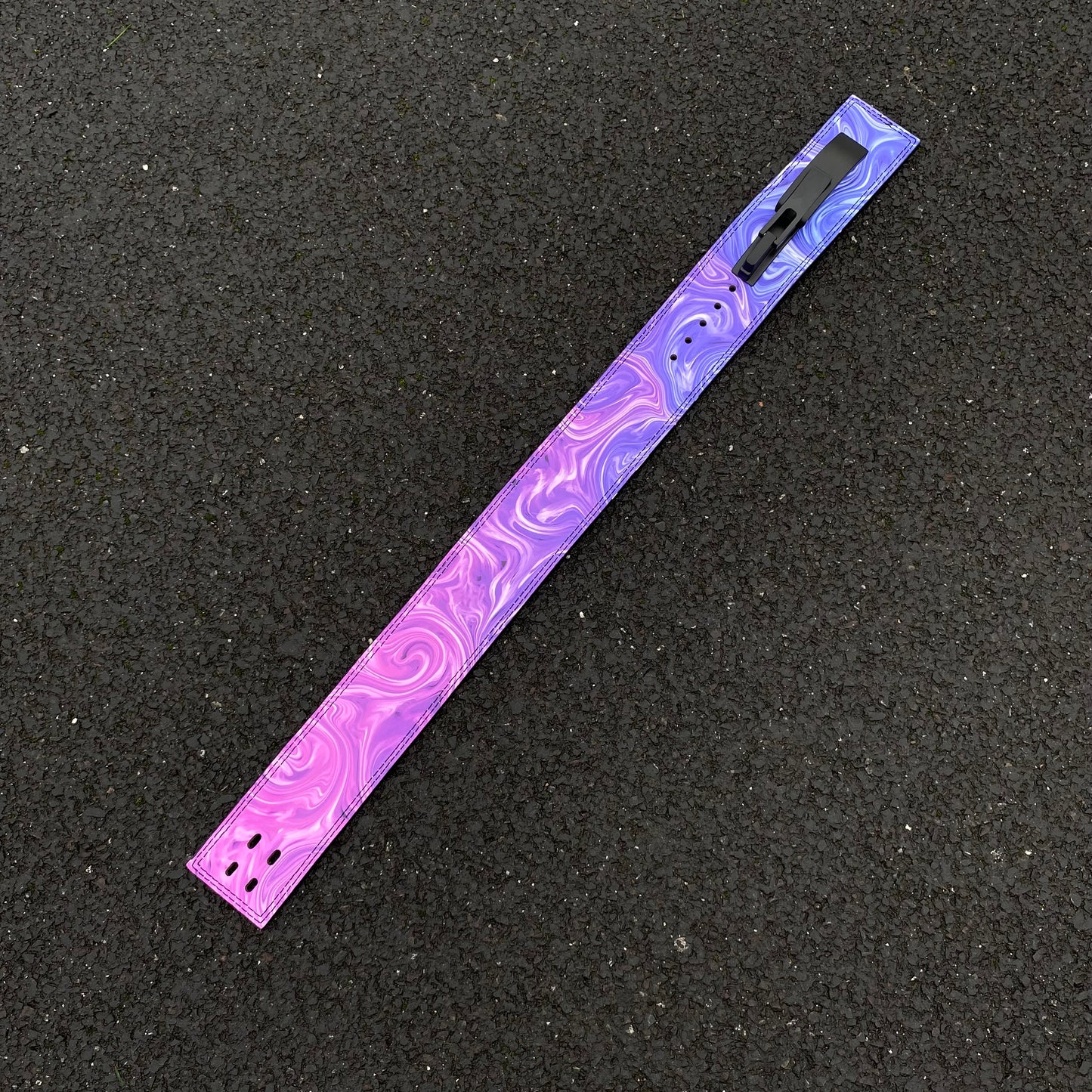 Magenta Lever Belt