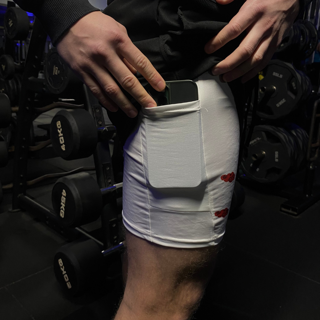 White Dragon Performance Shorts