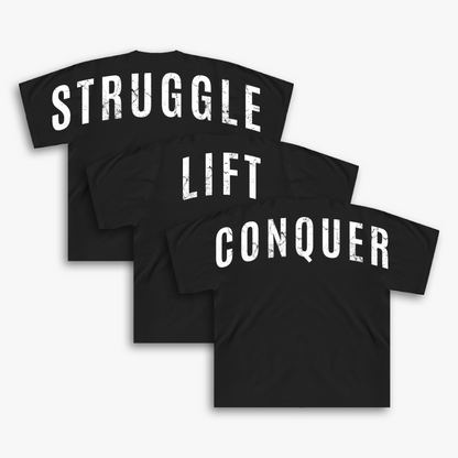 Core Tees 3-Pack - White on Black