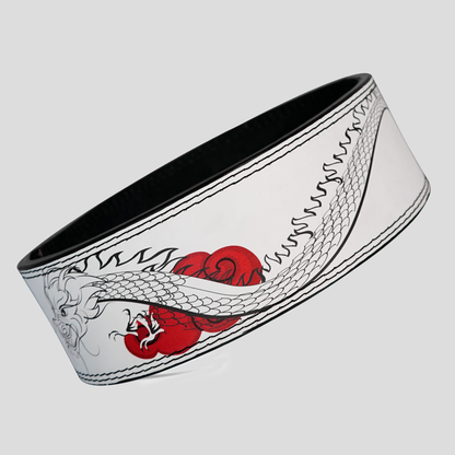 White Dragon Lever Belt