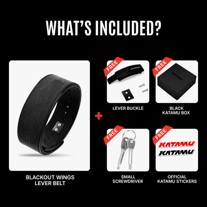 Blackout Wings Lever Belt
