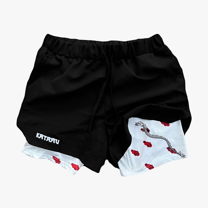 White Dragon Performance Shorts