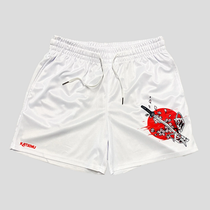 Masked Katana Mesh Shorts