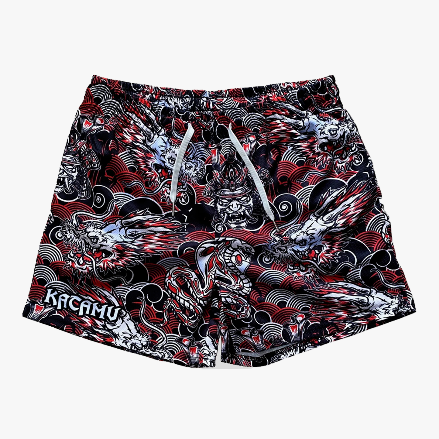 Japanese Samurai Mesh Shorts