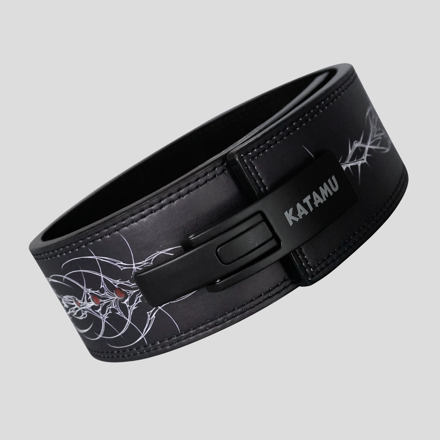 Black Metal Lever Belt