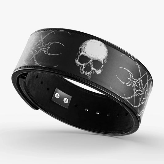 Black Metal Lever Belt
