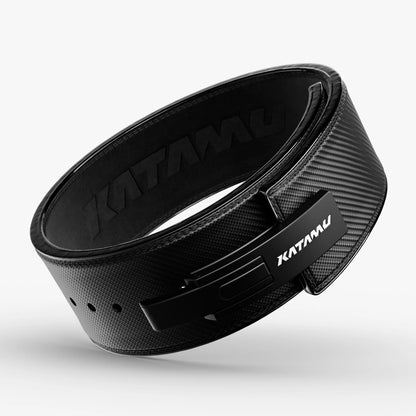 Carbon Fiber Lever Belt - Black