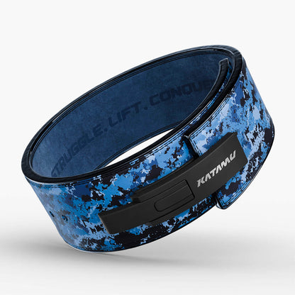 Navy Camo Lever Belt