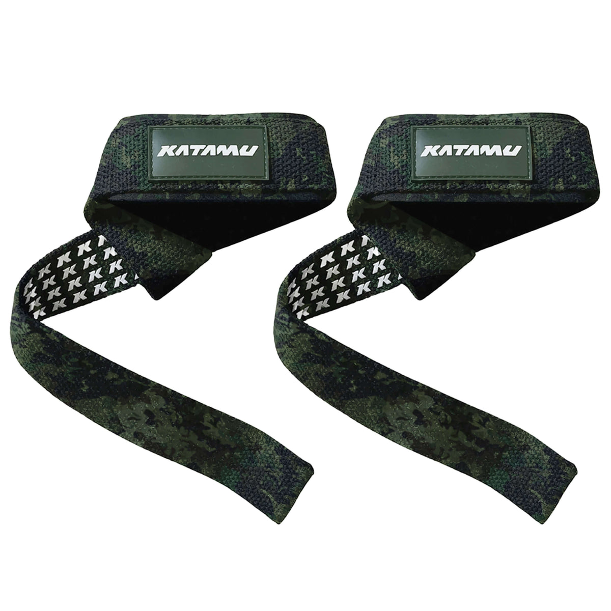 Core Lifting Straps - Green Camo
