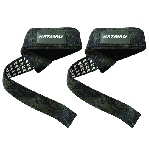 Core Lifting Straps - Green Camo