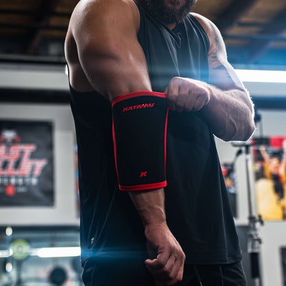 Core Elbow Sleeves - Red