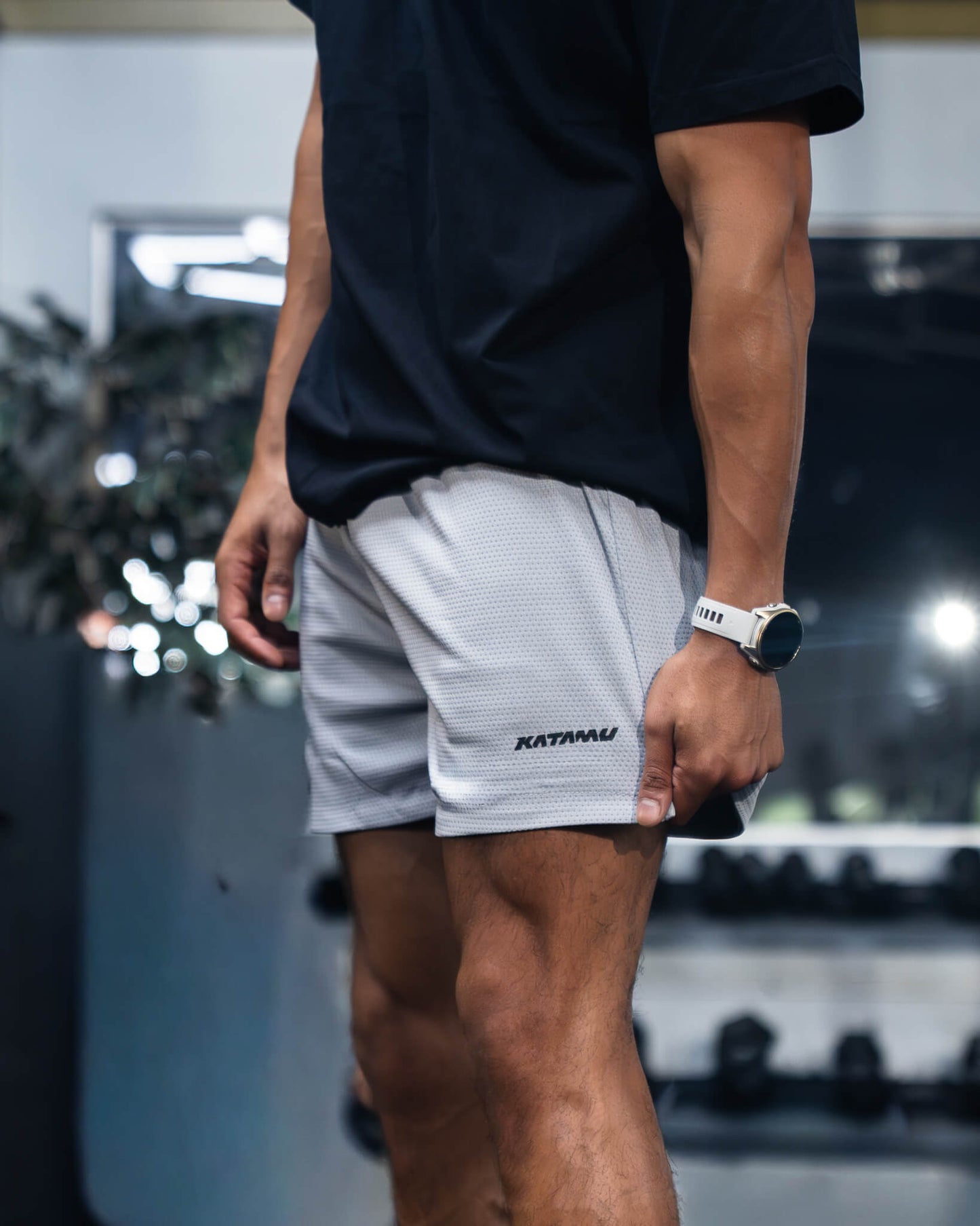 Core Mesh Shorts - Gray