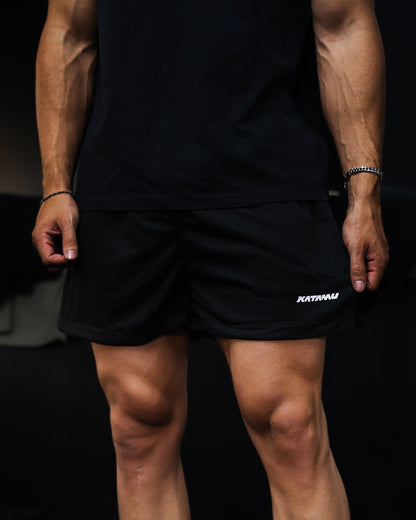 Core Mesh Shorts - Black