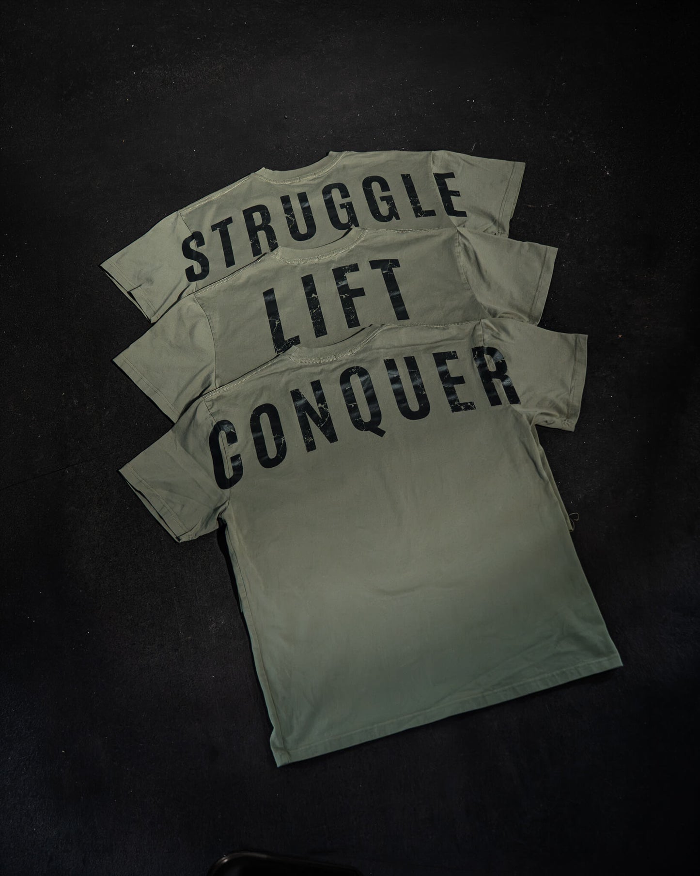 Core Tees 3-Pack - Black on Green