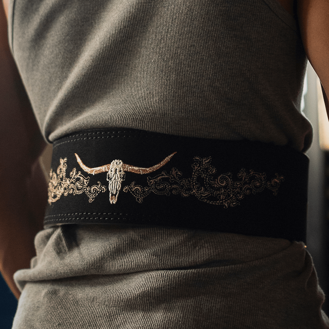 Desert Skull Lever Belt