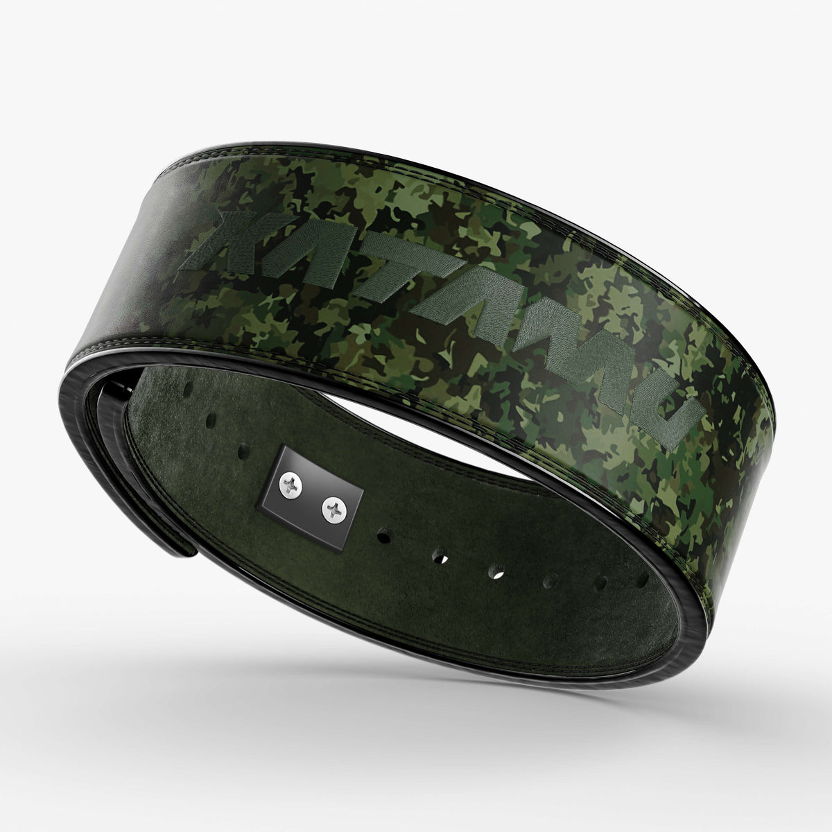Green Camo Lever Belt