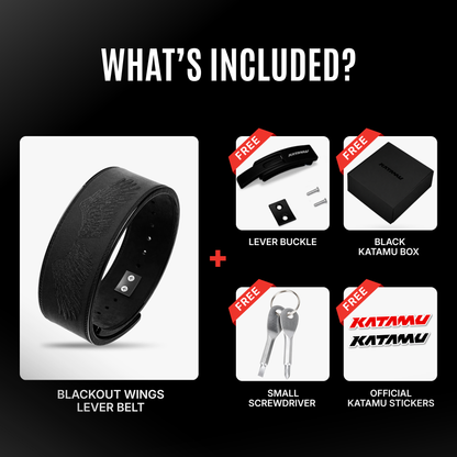 Blackout Wings Lever Belt