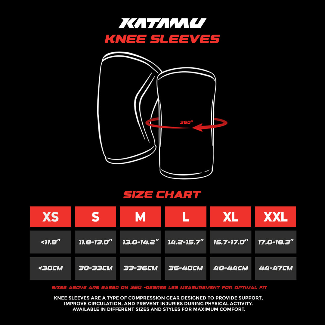 Core Knee Sleeves - Red