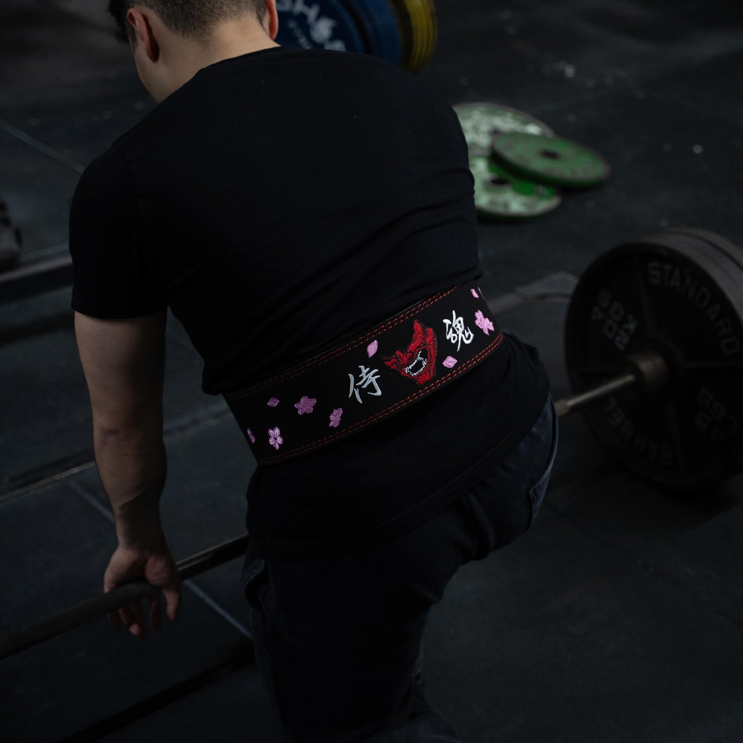 Samurai Mask Lever Belt