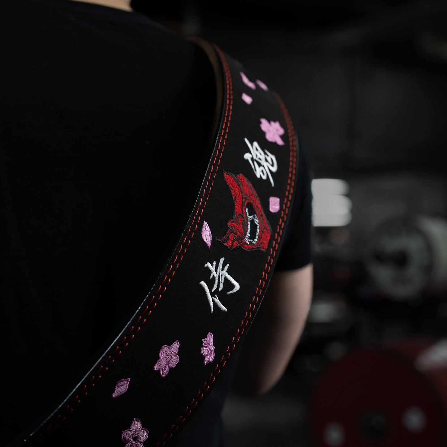 Samurai Mask Lever Belt