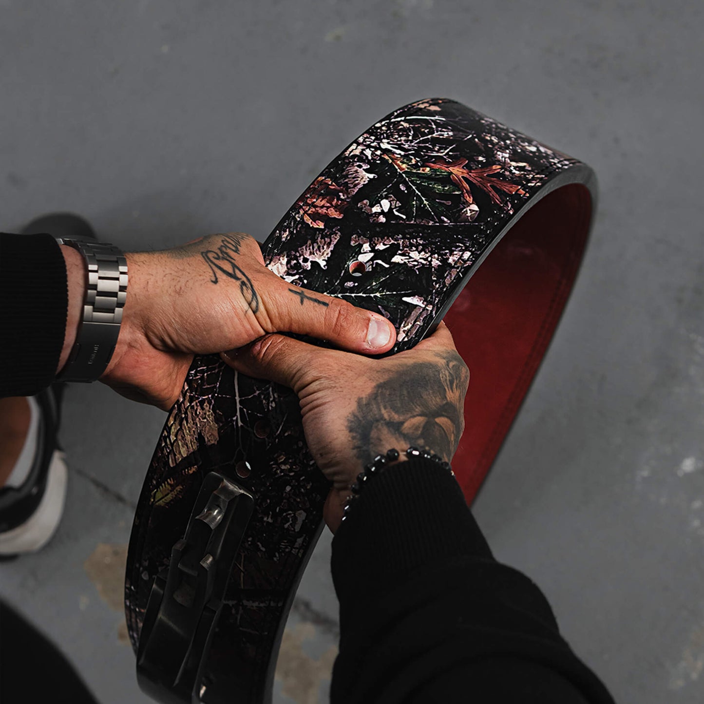 Camo Lever Belt