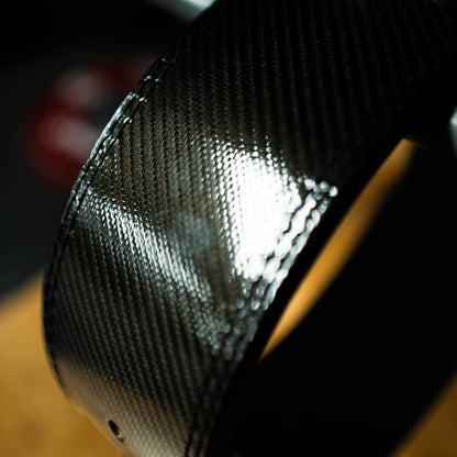 Carbon Fiber Lever Belt - Black