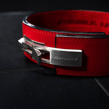 Katamu Core Lever Belt - Red