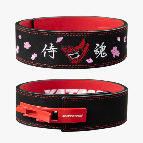 Samurai Mask Lever Belt