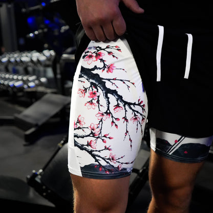 Samurai's Garden Performance Shorts